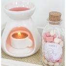 Wax Melt Cereja e Avelã - Paastilha Aromática formato coração