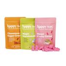 Wax Melts Happy Wax, mistura de cereais, 180 ml, canela e açúcar, crocante