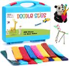 Wax Sticks CALPALMY Doodle Stigs 800 unidades para crianças de mais de 4 anos