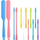 Wax Sticks, espátulas de depilação de silicone, Patelai, 12 peças