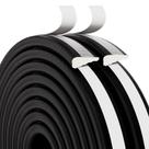Weather Stripping Door Seal Vannesse Wedge Window 5m preta