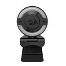 Web cam usb full hd 1080 oneshot gw910 com microfone preto redragon