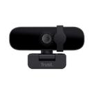 Web cam usb full hd 1080p tanor com microfone trust preto 25548