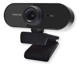 Webcam 1080p Full Hd Com Microfone Usb - Cor Preto