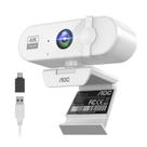 Webcam AOC AC310 4K USB com microfone e tampa de privacidade 99 FOV