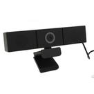Webcam DAUERHAFT 4K, visão grande angular, foco automático, USB para laptop