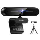 Webcam DEPSTECH DW40 4K com microfone, capa de privacidade e tripé