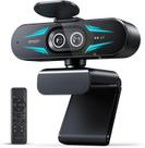 Webcam EMEET C60E com Dupla Câmera 4K, Zoom Híbrido 11X e Microfones RGB