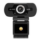 Webcam Full HD 1080p 30fps Ângulo Amplo 110 com Microfone USB para PC Notebook Preto