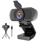Webcam GoHzQ 1080p Full HD com microfone para computador Webcam GoHzQ 1080p Full HD com microfone para computador