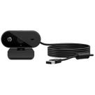 Webcam HP 320 FHD USB-A com microfone e capa de privacidade 1080p
