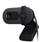 Webcam Logitech Brio 100 Full HD 1080p Plug and Play Grafite