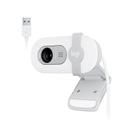 Webcam Logitech Brio 100 Full HD 30 FPS, Microfone, USB-A, Correção Automática, Branco - 960-001615 Webcam Logitech Brio 100 Full HD 30 FPS, Microfone, USB-A, Correção Automática, Branco - 960-001615