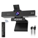 Webcam NexiGo N950P (Gen 2) com zoom 4K com zoom remoto RF de 5X Webcam NexiGo N950P (Gen 2) com zoom 4K com zoom remoto RF de 5X