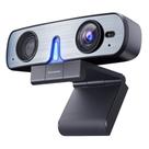 Webcam ROCWARE RC08 2K com alto-falante para PC HD com microfone