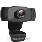 Webcam Septekon 1080p Full HD com Microfone - para Laptop e Desktop