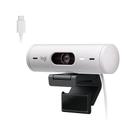 Webcam + Suporte Logitech Brio 500 Full HD, 1080p, 30 FPS, com Microfones Duplos, USB, Suporte Incluso, Branco - 960-001426 Webcam + Suporte Logitech Brio 500 Full HD, 1080p, 30 FPS, com Microfones Duplos, USB, Suporte Incluso, Branco - 960-001426