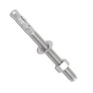 Wedge Anchor ini moni 1/2 x 5-1/2 polegadas de aço inoxidável (5 unidades)