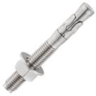 Wedge Anchors Wensilon 10 unidades de aço inoxidável 304 de 1/4x3 polegadas