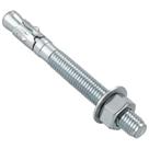 Wedge Anchors Wensilon 3/8x4 100 unidades de zinco para concreto de cimento