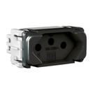 WEG - Composé - Módulo Tomada de Energia - 2P+T 20 A/250 V - Preto