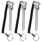 Weight Stack Pin Topfinder, 3 peças de pino magnético de ginástica de 12 cm