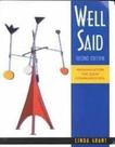 Well Said Pronunciation For Clear Communication - CENGAGE LEARNING ELT
