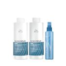 Wella BlondorPlex Care Line Sh 1000ml + Cond 1000ml + Shine 200ml