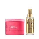 Wella Brilliance Masc 500ml + Oleo 100ml