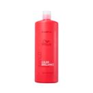 Wella Brilliance Shampoo 1000ml Proteção e Vibração da Cor