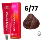 Wella Color Touch Tonalizante 6/77 Louro Escuro Marrom Intenso Deep Browns 60ml