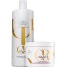 Wella - Oil Reflections - Kit Shampoo 1 L + Mascara 500 Ml