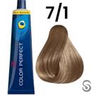 Wella Perfect Color 7/1 Louro Médio Acinzentado Rich Naturals 60ml
