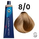 Wella Perfect Color 8/0 Louro Claro Pure Naturals 60ml