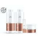 Wella Professionals Fusion Shampoo 1000ml + Condicionador 1000ml + Máscara 500ml + Leave-in 70ml (4