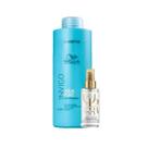 Wella Professionals Invigo Balance Acqua Pure Shampoo Antirresiduos 1L e Oil Reflections Light 100ml