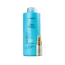 Wella Professionals Invigo Balance Acqua Pure Shampoo Antirresiduos 1L e Oil Reflections Light 30ml