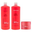 Wella Professionals Invigo Color Brilliance Kit Shampoo + Condicionador + Máscara