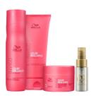 Wella Professionals Invigo Color Brilliance Shampoo 250ml+Condicionador 200ml+Mascara 150ml+Oil Reflections Light 30ml