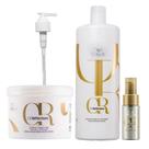 Wella Professionals Oil Reflections - Kit Shampoo 1L + Máscara 500ml + Óleo Light 30ml + Válvula Pump