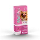 Wellpet cão 45 mg 2 a 4,5 kg - antipulgas e carrapatos - OURO FINO
