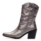 Western betânia prata velho com ziper Western betânia prata velho com ziper