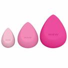 wet n wild Power Trio Kit com 3 Esponjas de Maquiagem