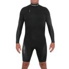Wetsuit Quiksilver Mercury 2/2mm Front Zip Preto