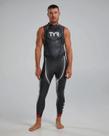 Wetsuit TYR Hurricane Cat 5 Masculina Sem Mangas Yamamoto 39-44 Cell com Elevação 360 para Triathlon