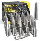 Wheel Spike Lug Nuts MIKKUPPA M14x1.5 32 unidades para Chevy Silverado