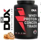 Whey 100% Concentrado pote 900g - Dux Nutrition sabor Cookies