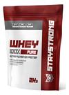 Whey 100% Concentrado Refil 2kg Leite - Stay Strong