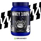 Whey 100% puro 900g - dr. whey-morango