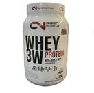 WHEY 3W ZERO LACTOSE 900G - CONCEPT NUTRITION - Proteína Isolada e Hidrolisada